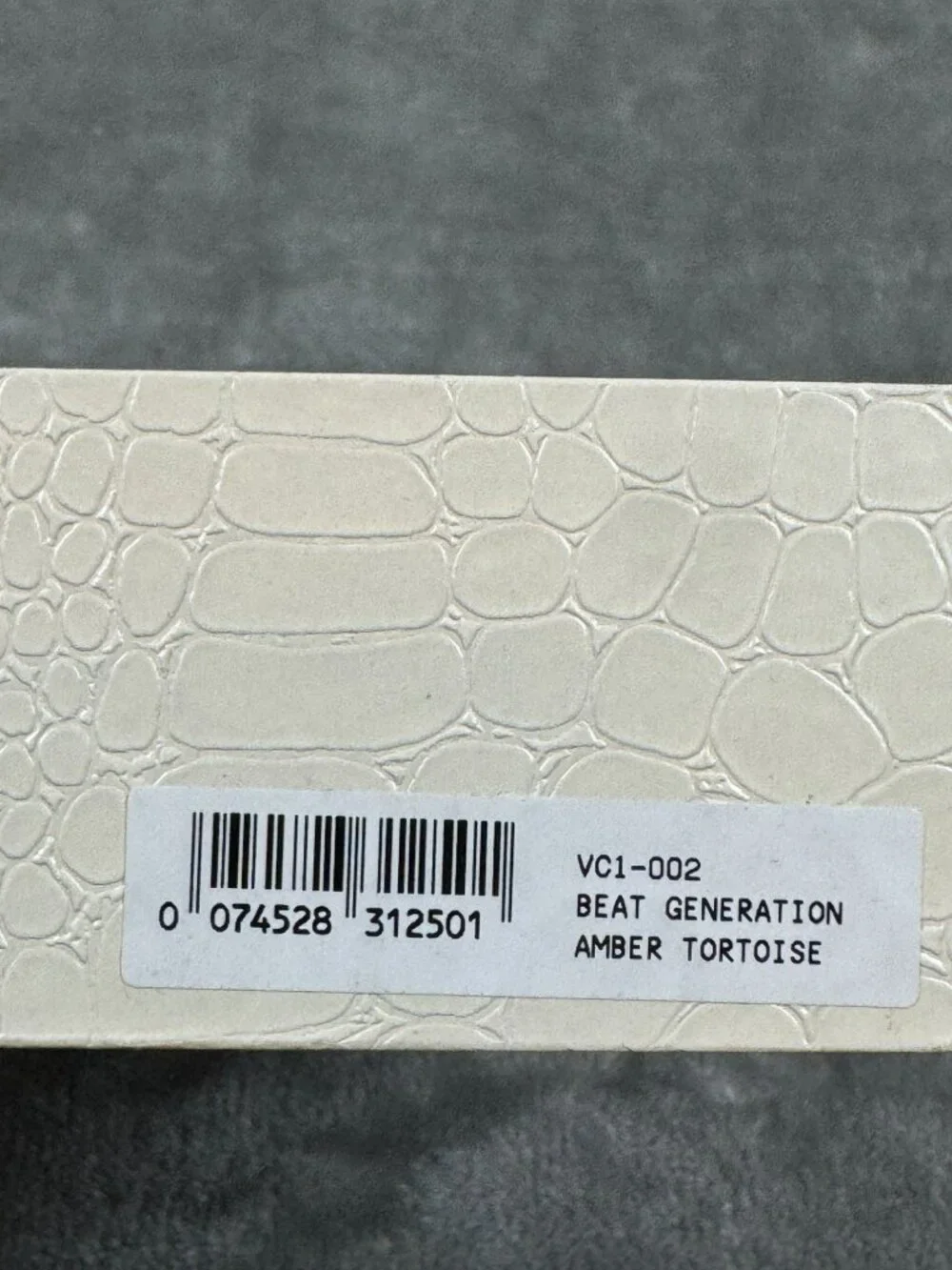 Velvet Canyon Beat Generation Amber Tortoise Sunglasses With UV400 Lenses & Case - Picture 6 of 6